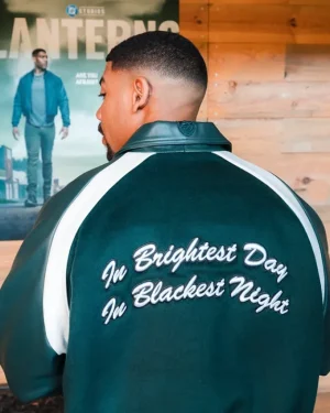 Lanterns S01 Aaron Pierre Green Jacket