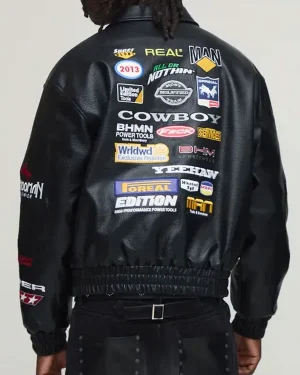 2026 The Only Way Is Essex S37 TV Series Harry Derbidge Black Leather Jacket
