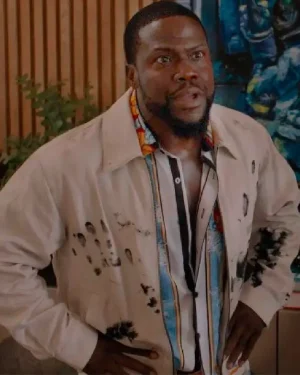 72 Hours Kevin Hart White Jacket