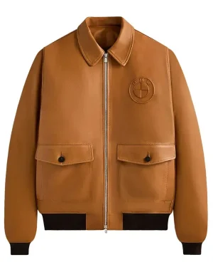 BMW Motorsport Leather Hawthorne Flight Jacket