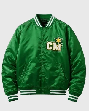 CM Punk Minnesota North Stars Bomber Jacket