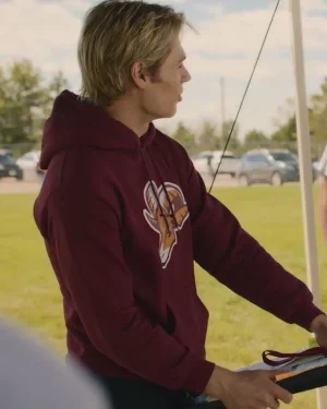Cole Walter 2026 TV Series My Life with the Walter Boys S03 Noah LaLonde Maroon Hoodie
