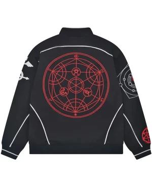 Fullmetal Alchemist Brotherhood Black Transmutation Jacket