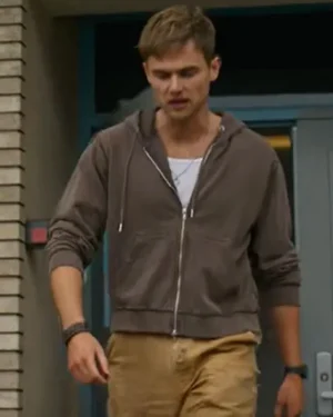 Garrett Wareing 2026 Ransom Canyon S02 TV Series Lucas Russell Brown Hooded Jacket
