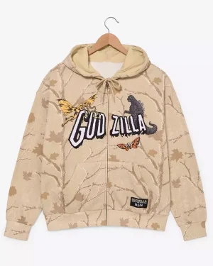 Godzilla Botanical Camo Hooded Jacket