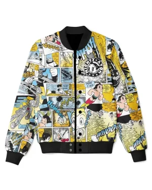 Japanese Anime Astro Boy Comic Varsity Jacket