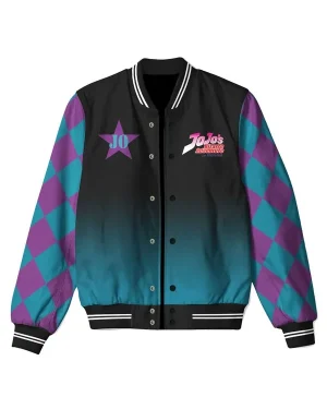 JoJo's Bizarre Adventure Jonathan Joestar Varsity Jacket