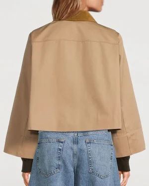Katherine Walter 2026 TV Series My Life with the Walter Boys S03 Sarah Rafferty Beige Cropped Jacket
