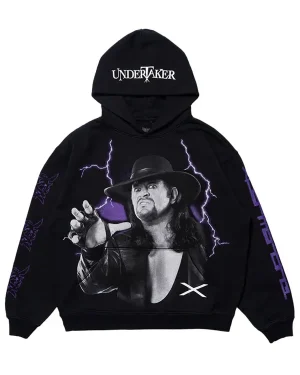 Ken Carson x WWE The Undertaker Pullover Hoodie