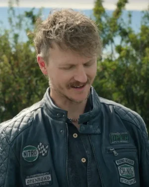 Mac 2026 TV Series My Life with the Walter Boys S03 Chad Rook Black Biker Leather Jacket