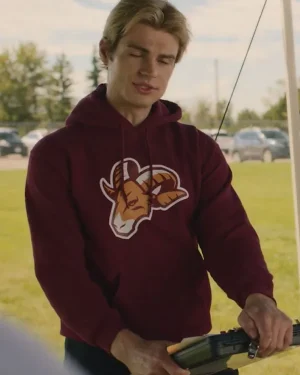 My Life with the Walter Boys S03 Cole Walter Maroon Hoodie