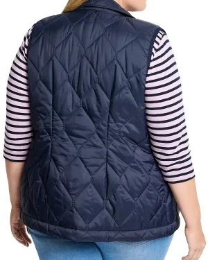 Octavia Spencer 2026 Ride or Die S01 TV Series Debbie Blue Quilted Vest