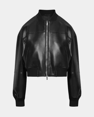 Ransom Canyon S02 Lauren Brigman Bomber Leather Jacket