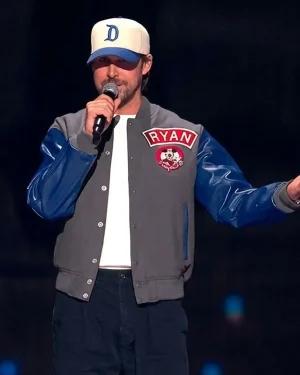 Star Wars Starfighter Ryan Gosling Mickey Mouse Varsity Jacket