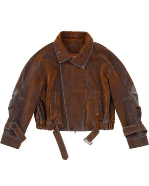 Survival of the Thickest Tone Bell Denim Jacket