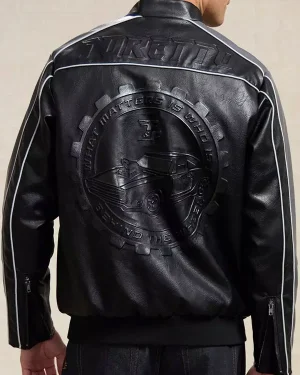 The Fast and the Furious Dominic Toretto's Garage Black Moto Leather Jacket