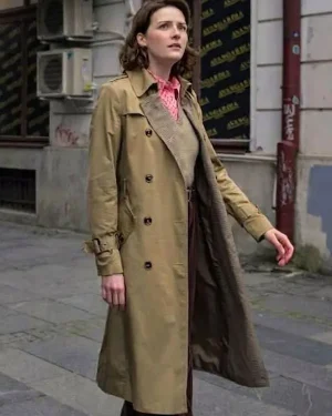 The Librarians The Next Chapter Lysa Pasca Trench Coat