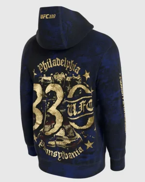 UFC 330 Philadelphia Pennsylvania Blue Hoodie