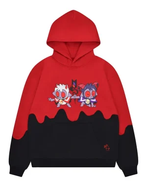 Video Game Cult of the Lamb Embroidered Hoodie