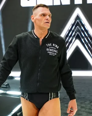 WWE SummerSlam Gunther Black Bomber Jacket