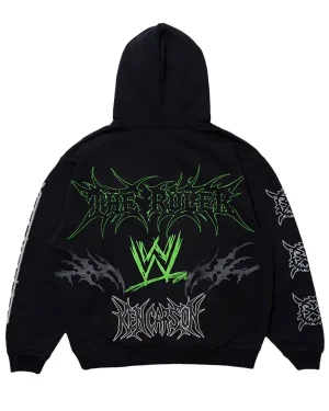 World Wrestling Entertainment 2026 Oba Femi The Ruler Unisex Black Pullover Hoodie