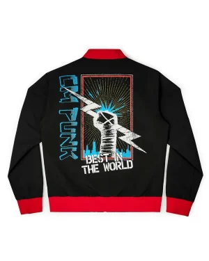 World Wrestling Entertainment 2026 SummerSlam CM Punk Best in the World Black Reversible Jacket