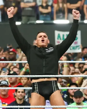 World Wrestling Entertainment 2026 SummerSlam Gunther Black Bomber Jacket