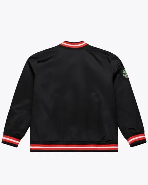World Wrestling Entertainment 2026 SummerSlam Unisex Black Satin Varsity Jacket