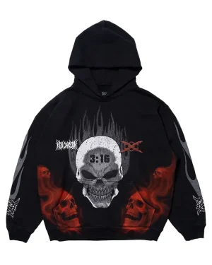 World Wrestling Entertainment Stone Cold Steve Austin Arrive Raise Hell Leave Black Pullover Hoodie